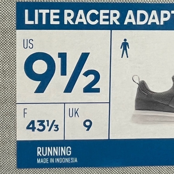 NWT Adidas Lite Racer Adapt 4.0 - Picture 7 of 8